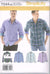 MEN'S SHIRT WITH FABRIC VARIATIONS