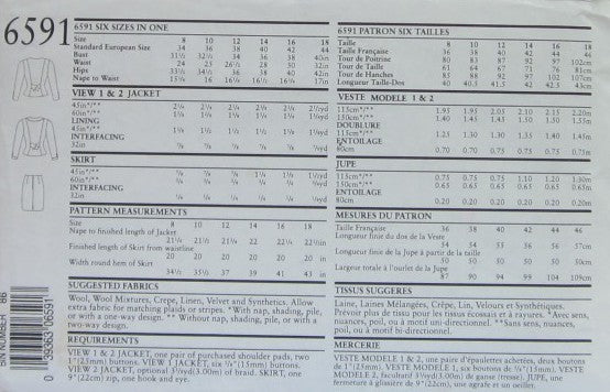 SIX SIZES IN ONE– Sewing Patterns House