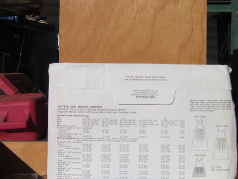 2390 MISSES JUMPERS (Copy)