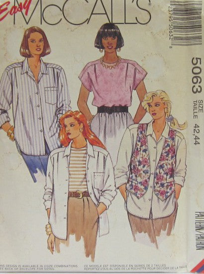 WOMENS LINED VEST SHIRT AND TOP
