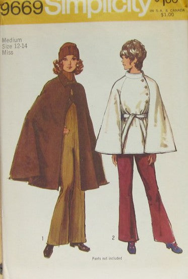 MISSES CAPE AND SHORT CAPE