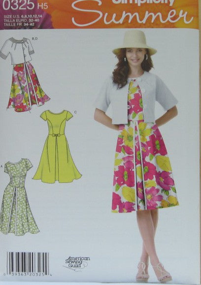 MISSES DRESS AND JACKET