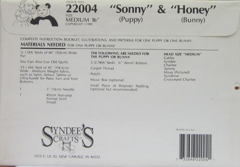 SONNY AND HONEY