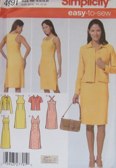 MISSES/MISS PETITE DRESS AND JACKET