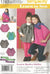 CHILD'S AND GIRLS' KNIT TOP, FLEECE CAPLET AND SCARF