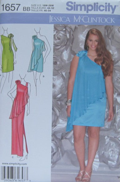 MISSES/WONENS SPECIAL OCCASION DRESS IN THREE LENGTHS