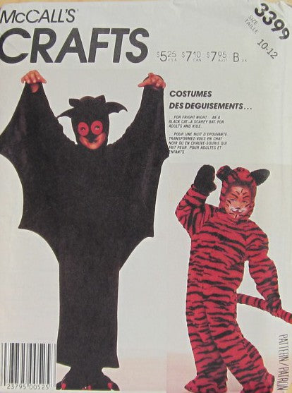 BAT AND CAT COSTUMES