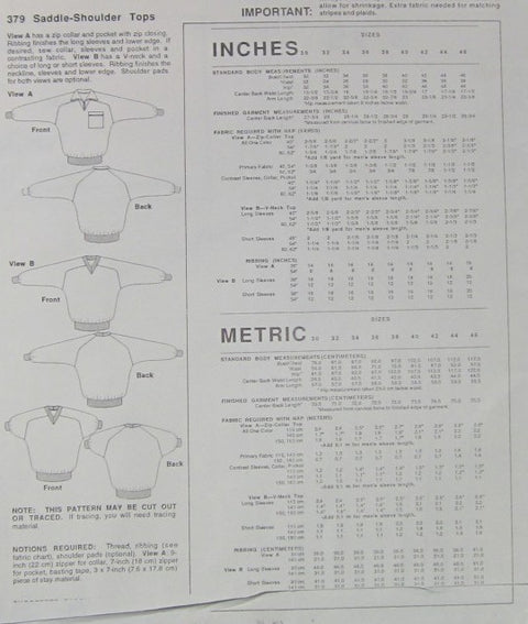 SADDLE-SHOULDER TOPS