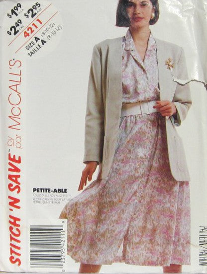 MISSES JACKET AND DRESS