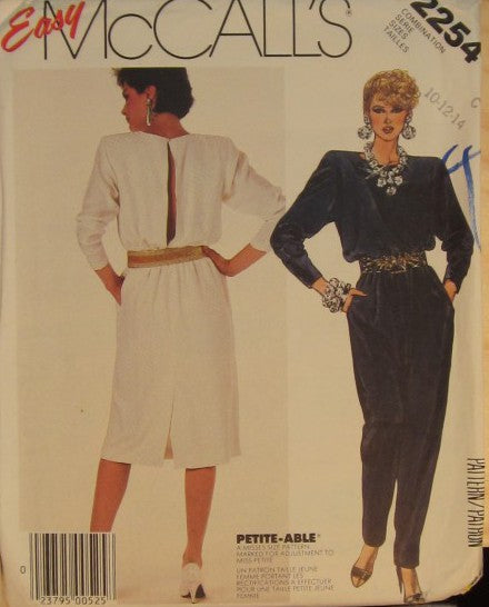MISSES DRESS OR JUMPSUIT