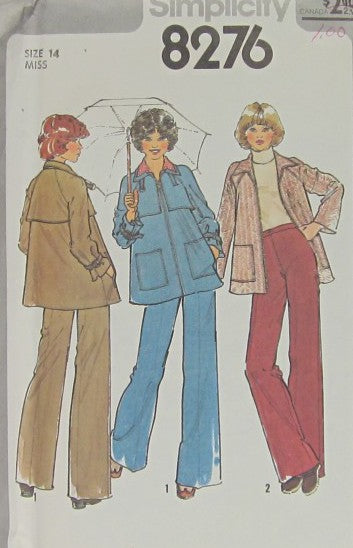 MISSES JACKET AND PANTS