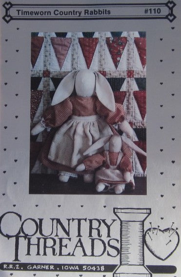TIMEWORN COUNTRY RABBITS