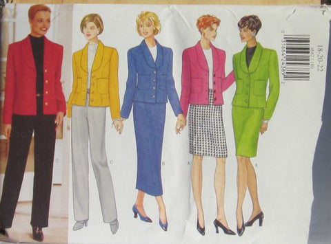 MISSES/MISSES PETITE JACKET SKIRT AND PANTS