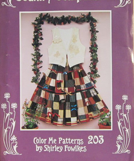 COUNTRY COMPANIONS SKIRT AND VEST