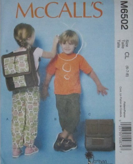 CHILDRENS /BOYS/GIRLS PANTS AND BACKPACKS