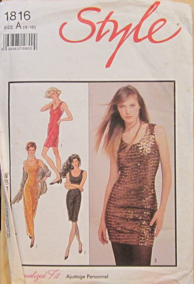 MISSES' FITTED DRESS