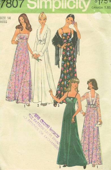 MISSES' DRESS AND UNLINED JACKET