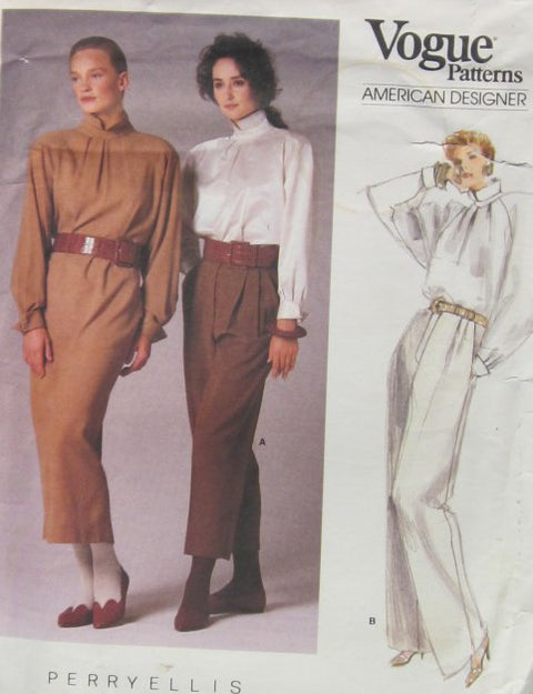 MISSES DRESS TOP AND PANTS