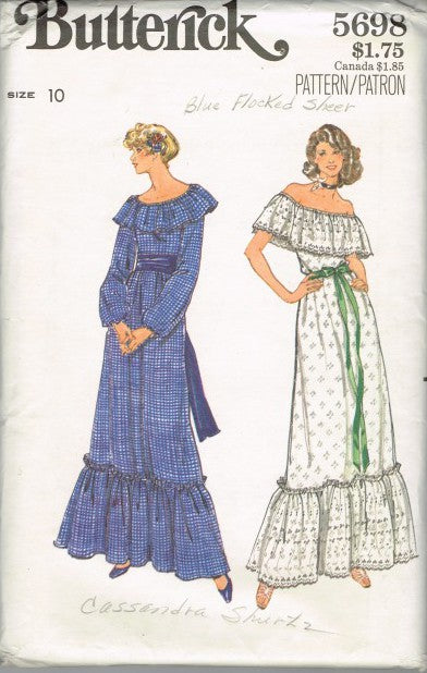 MISSES' TOP, SLIP AND SKIRT