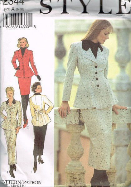 MISSES' JACKET AND SKIRTS