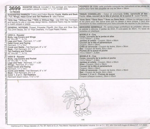 ROOSTER DOLLS