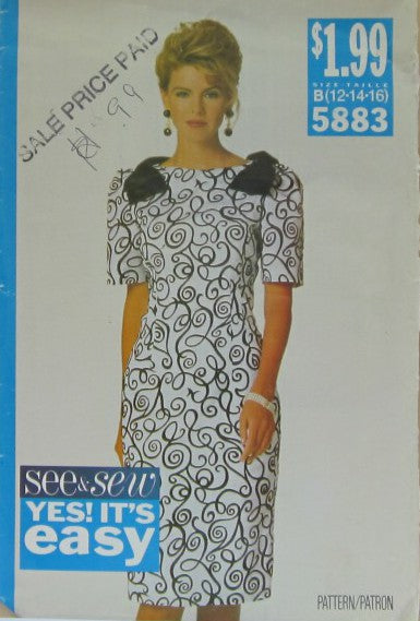 MISSES/MISS PETITE DRESS