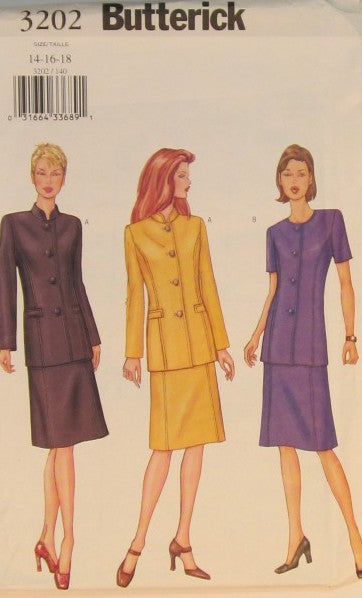 MISSES/MISSES PETITE JACKET AND SKIRT