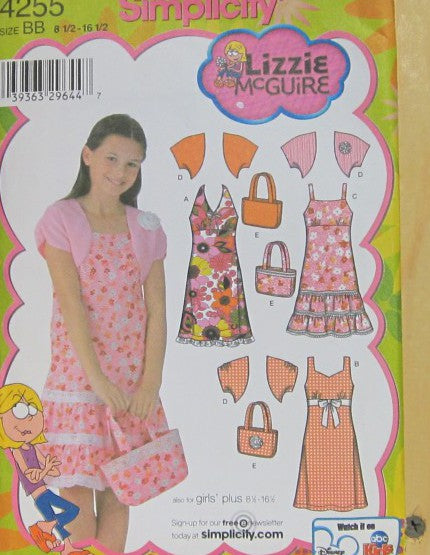 GIRLS/GIRLS DRESS SHRUG AND BAG