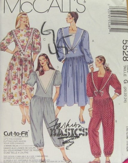 MISSES' DRESS AND JUMPSUITS IN TWO LENGTHS