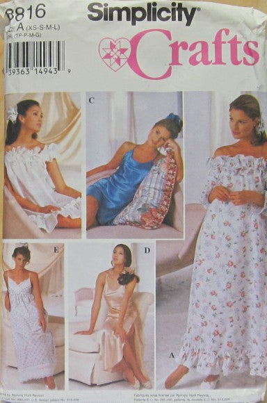 MISSES NIGHTGOWNS AND HAIR ACCESSORIES