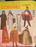 MISSES MENS AND TEEN BOYS CAPE AND TUNIC COSTUMES