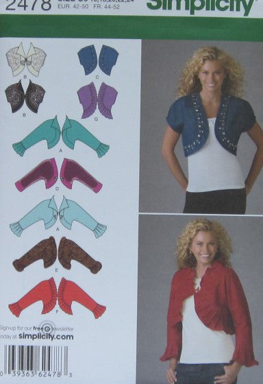 MISSES BOLERO JACKET