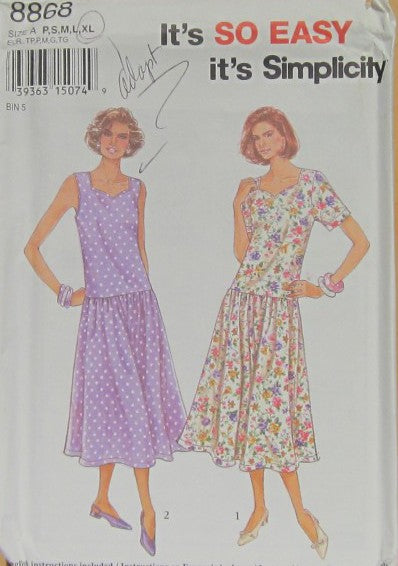 MISSES' PULLOVER DRESS ROBE