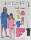 CHILDREN'S AND GIRLS' TOPS, GOWN, SHORTS, PANTS AND BLANKET