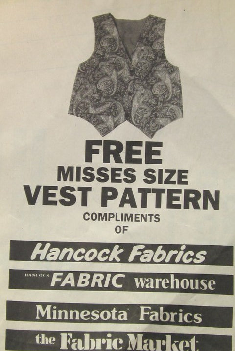 MISSES VEST
