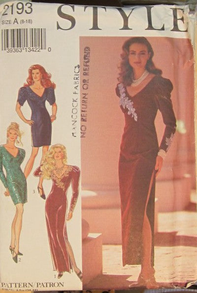 MISSES EVENING DRESSES