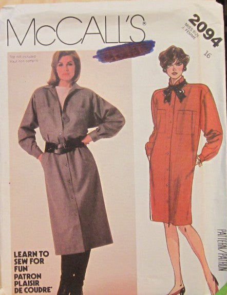 MISSES' COAT-DRESS