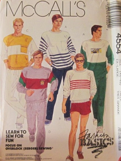 MENS TOPS PANTS AND SHORTS ALL FOR STRETCH KNITS ONLY