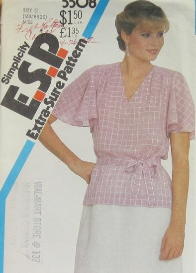 MISSES' PULLOVER BLOUSE