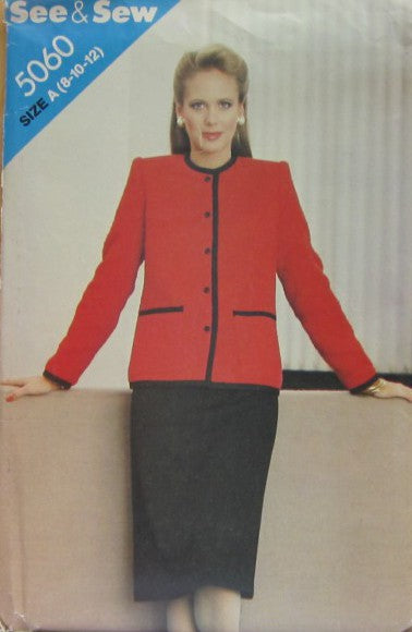 MISSES JACKET AND SKIRT