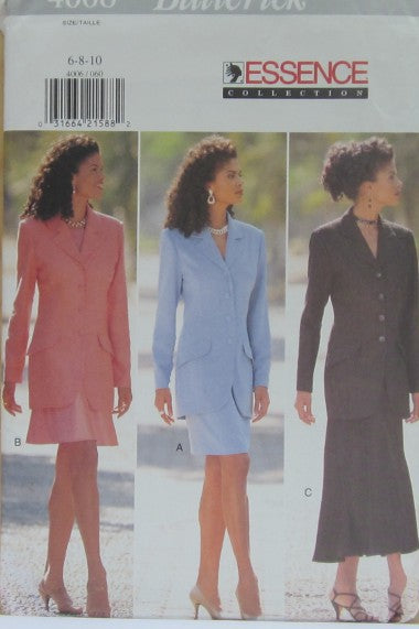MISSES JACKET TOP AND SKIRT
