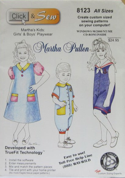 GIRLS' AND BOYS' PLAYWEAR CLICK AND SEW