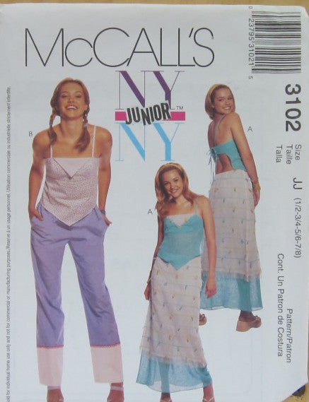 JUNORS TOPS SKIRT AND DRAWSTRING PANTS