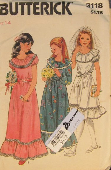 GIRL'S COMMUNION & FLOWER DRESS