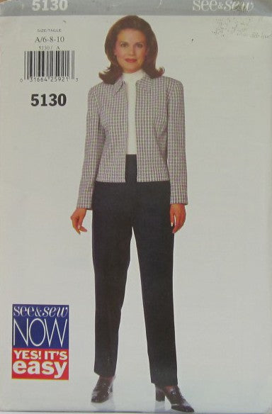 MISSES/MISSES PETITE JACKET AND PANTS