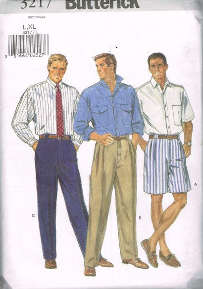 MEN'S SHIRT, SHORTS AND PANTS