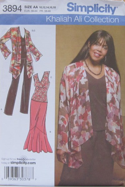 MISSES/WOMEN'S JACKET AND KNIT TOP, PANTS AND SKIRT