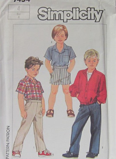 CHILD'S PANTS OR SHORTS, SHIRT AND LINED JACKET