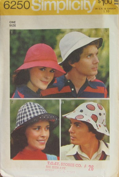 MEN'S AND MISSES' HAT--ONE SIZE