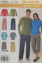 MISSES AND MENS PANTS IN TWO LENGTHS AND KNIT TOP